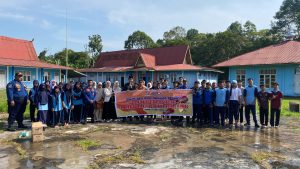 BPBD Kabupaten Siak Menggelar Edukasi dan Simulasi Pemadaman Kebakaran di MA Al Aziz Siak