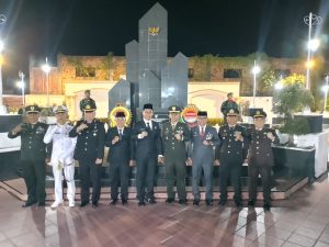 Khidmat! Apel Kehormatan HUT ke-80 RI Digelar di TMP Kusuma Bakti Rohil