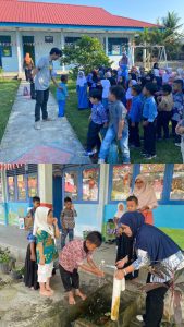 Serunya Anak TK Mempura Belajar Wudhu Bareng Mahasiswa KKN UMRI